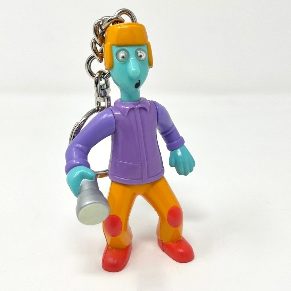 Vintage 1999 McDonalds Happy Meal Toy Disney Doug‎ The Movie Skeeter Keychain